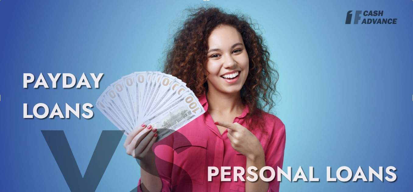 Payday Loans vs. Personal Loans: What's The Difference? title banner